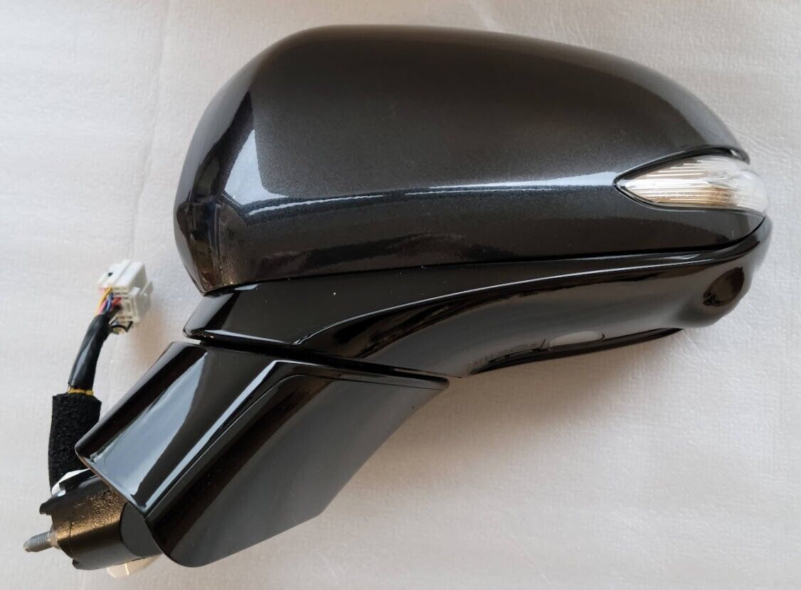 Dark Gray LH driver side door mirror w/ BSM + Camera. OEM for 2019-2020 ... - $132.87