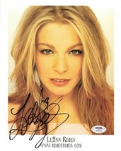 LeAnn Rimes signed 8x10 photo PSA/DNA Autographed Singer - $149.99