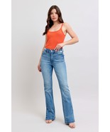 Judy Blue HW Tummy Control Vintage Wash Side Slit Slim Boot Jeans - $65.00+