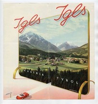 Igls Tyrol Austria Brochure 1950&#39;s Monopol - $17.82