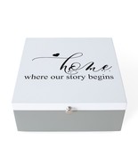 HOME IS WHERE OUR STORY BEGINS Jewelry Box - $75.00