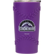 Colorado Rockies 20oz Stainless Steel with 3D Silicone Tumbler - MLB - $304.68 MXN