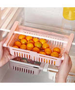 1PC Retractable Refrigerator Storage Basket for Freshkeeping Organizing - £11.81 GBP