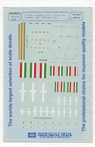1/72 MicroScale Decals Italian Insignia WWII Tail &amp; Manufacturer Marking... - £11.85 GBP