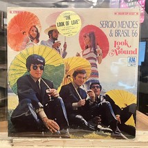 [SOUL/BOSSA NOVA]~EXC/VG+ Lp~Sergio Mendes &amp; Brasil &#39;66~Look Around~[1968~A&amp;M]~ - $8.90