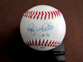 Roy White # 6 1977-78 Wsc New York Yankees Signed Auto Ol OLB3 Baseball Jsa - £63.30 GBP