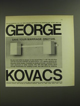 1974 George Kovacs His and Hers Light Unit Advertisement - Save your marriage. - $18.49