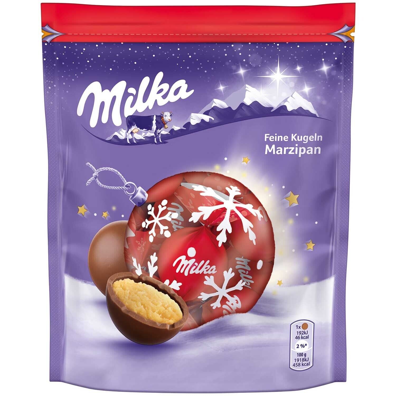 Milka Christmas MARZIPAN Milk chocolate eggs 90g -FREE SHIPPING - $10.88