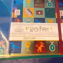 Harry Potter Wizarding World 2022 Diary Journal Week To View New Hogwart... - $9.49