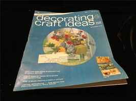 Decorating &amp; Craft Ideas Magazine September 1973 Seashells, Bead Jewelry - £7.82 GBP