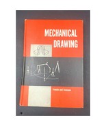 1957 Mechanical Drawing Hardcover Book by French and Svensen 6th Edition... - $11.40