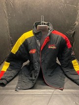 Vintage Ernie Irvan #28 JebCo Sportswear Texaco Havoline Racing Thick Jacket - £37.96 GBP