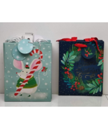 Hallmark Seasons Greetings, Mouse Assorted Gift Paper Bag 8&quot;X4&quot;x10&quot; Lot ... - $42.33 CAD