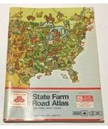 Vintage State Farm Road Atlas Map United States Canada Mexico  Touring Info - $12.19