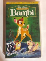 Bambi vhs: Walt Disney Classics/Pal/Spain - £3.29 GBP