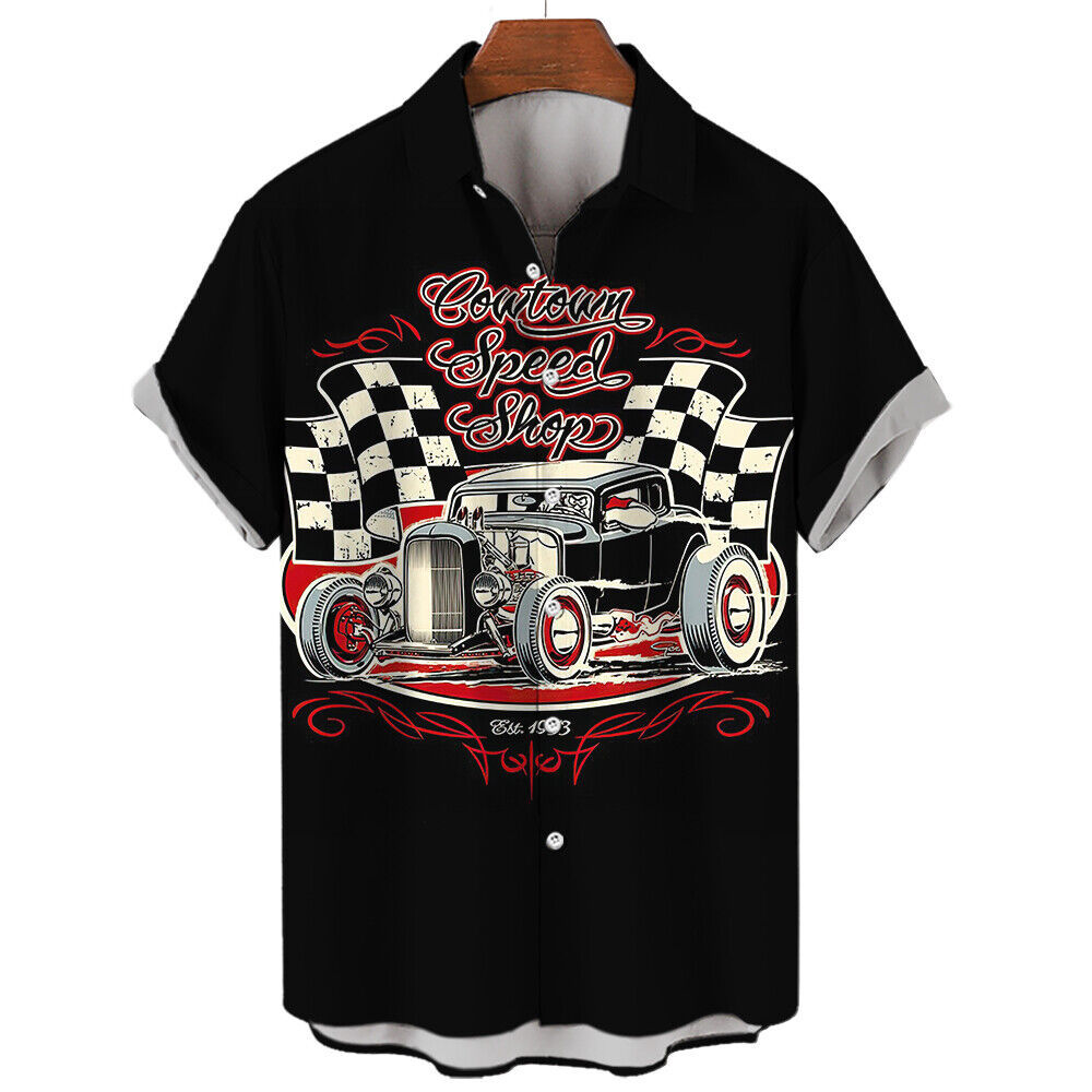 Hot Rod Custom Speed Shop shirt for men - $29.00