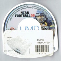 NCAA Football 09 PSP Game PlayStation Portable Disc Only Rare HTF - $19.40