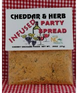 Cheddar &amp; Herb Infused Party Spread (2 mixes) cheese balls, wine spread - £10.42 GBP