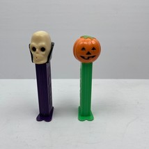 Pez Dispenser, with feet, Pumpkin and Halloween Skull - £2.38 GBP