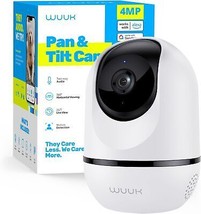 4MP Indoor Security Camera Pan Tilt Cam for Baby Monitor Wi Fi Home Security Pet - £56.57 GBP