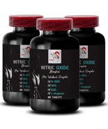 Athletic Flow - NITRIC OXIDE BOOSTER - Energy Dynamics 3 Bottles 180 Tab... - $51.26