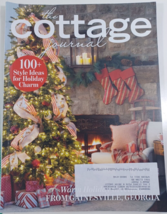 the cottage journal winter 2021 100 style ideas for holiday charm paperback - $4.95