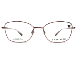 Anne Klein Petite Eyeglasses Frames AK5073 780 ROSE GOLD Pink Cat Eye 50-16-135 - £53.44 GBP