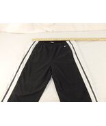 Adult Women&#39;s Nike Black White Stripes Yoga Track Polyester Workout Pant... - €13,56 EUR
