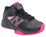 New Balance 82 Girls Basketball Shoes KB82BPY Size US 11XW Black Pink Le... - $29.70