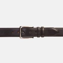 The Torino Black Calfskin Belt image 2