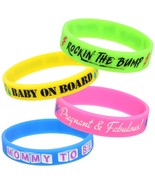 Maternity Wristbands for Pregnant Women--Multicolor Pregnancy Silicone B... - $257.73 MXN