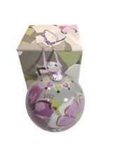 Vera Bradley Ornament &quot;Portobello Road&quot; 2012 with Matching Fabric Box Decor  - £29.64 GBP