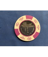 FREMONT HOTEL CASINO $1 CASINO CHIP COIN INLAY - DOWNTOWN LAS VEGAS, NEVADA - $13.88 CAD