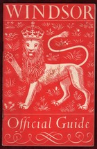 1957 Tourist Brochure Windsor Castle England Royalty Queen Elizabeth Illustrated - £29.58 GBP