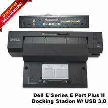 Dell E-Port Plus II Docking Station USB 3.0 Port Replicator 35RXK PR02X - $1,349.86 MXN