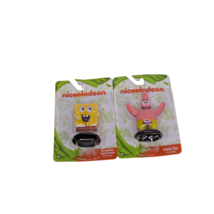 Set of 2 Nickelodeon SpongeBob &amp; Patrick Star Mini Figure Cake Topper 2.5” - £9.28 GBP