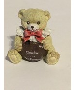 Cherished Teddies Chocolate Is A Bear Essential Figure - £5.24 GBP