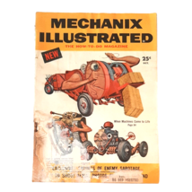 Mechanix Illustrated The How-To-Do Magazine Oct 1954 MG Magnette Ford Pi... - $18.69