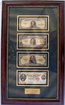 Gold Certificate set of 4 1922 Framed - £7,908.19 GBP