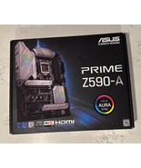 ASUS Prime Z590-A LGA 1200 Intel Motherboard FOR PARTS BENT CPU PINS See Photos - £51.48 GBP