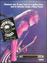 Black Label Society Zakk Wylde Korg Guitar Tuner advertisement 1999 ad print - £3.34 GBP
