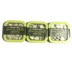 Trader Joe&#39;s Green Tea Infused Mints - 3 Packs!! 1.2 oz each 11/2024 - £11.92 GBP