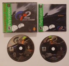 Gran Turismo 2 II [Sony PlayStation 1 1999] PS1 Racing Driving Sim COMPL... - $18.74