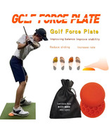 2 PIECES GOLF PRESSURE PLATE STEP PAD WEIGHT TRANSFER SWING AID GROUND F... - $48.55 CAD