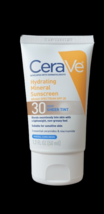 CeraVe Hydrating Mineral Sunscreen Broad Spectrum SPF 30 Sheer Tint Deep... - $11.90