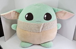 Star Wars Grogu Baby Yoda 20 inch Toy Plush The Mandalorian Squishmallow... - £8.91 GBP