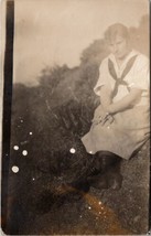 RPPC Alsea Oregon Taylor Family 1919 Darling Neva Hoffman Slocum Postcard F26 - £15.39 GBP