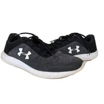 Under Armour Womens Size 11 Running Shoes Mojo Gray Black 3019861-001 At... - $40.02