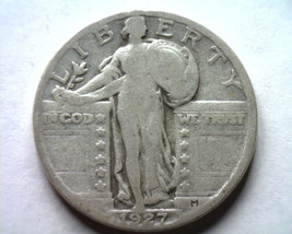 1927 STANDING LIBERTY QUARTER VERY GOOD+ VG+ NICE ORIGINAL BOBS COINS 99... - $14.50