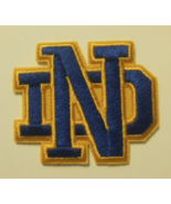 Notre Dame Fighting Irish~Embroidered PATCH~2&quot; x 1 3/4&quot;~Iron or Sew On~NCAA - £3.02 GBP